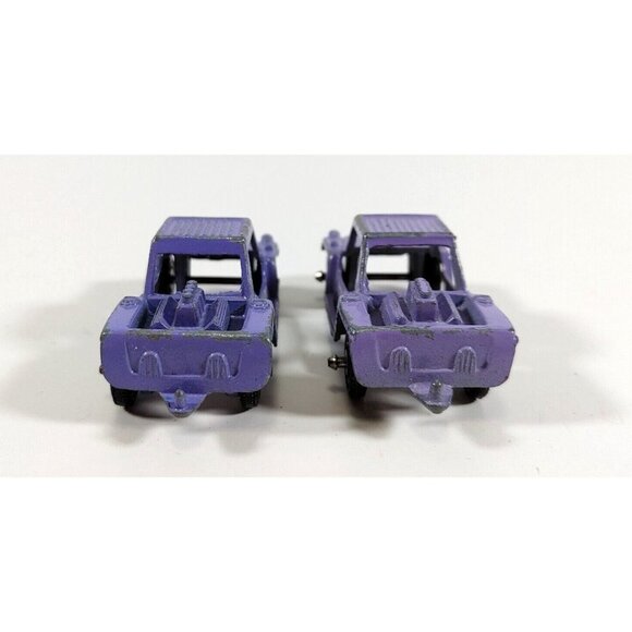 Vintage Tootsie Toy Diecast Car Baja Run About Made in USA Purple Lot of 2 - Picture 5 of 7